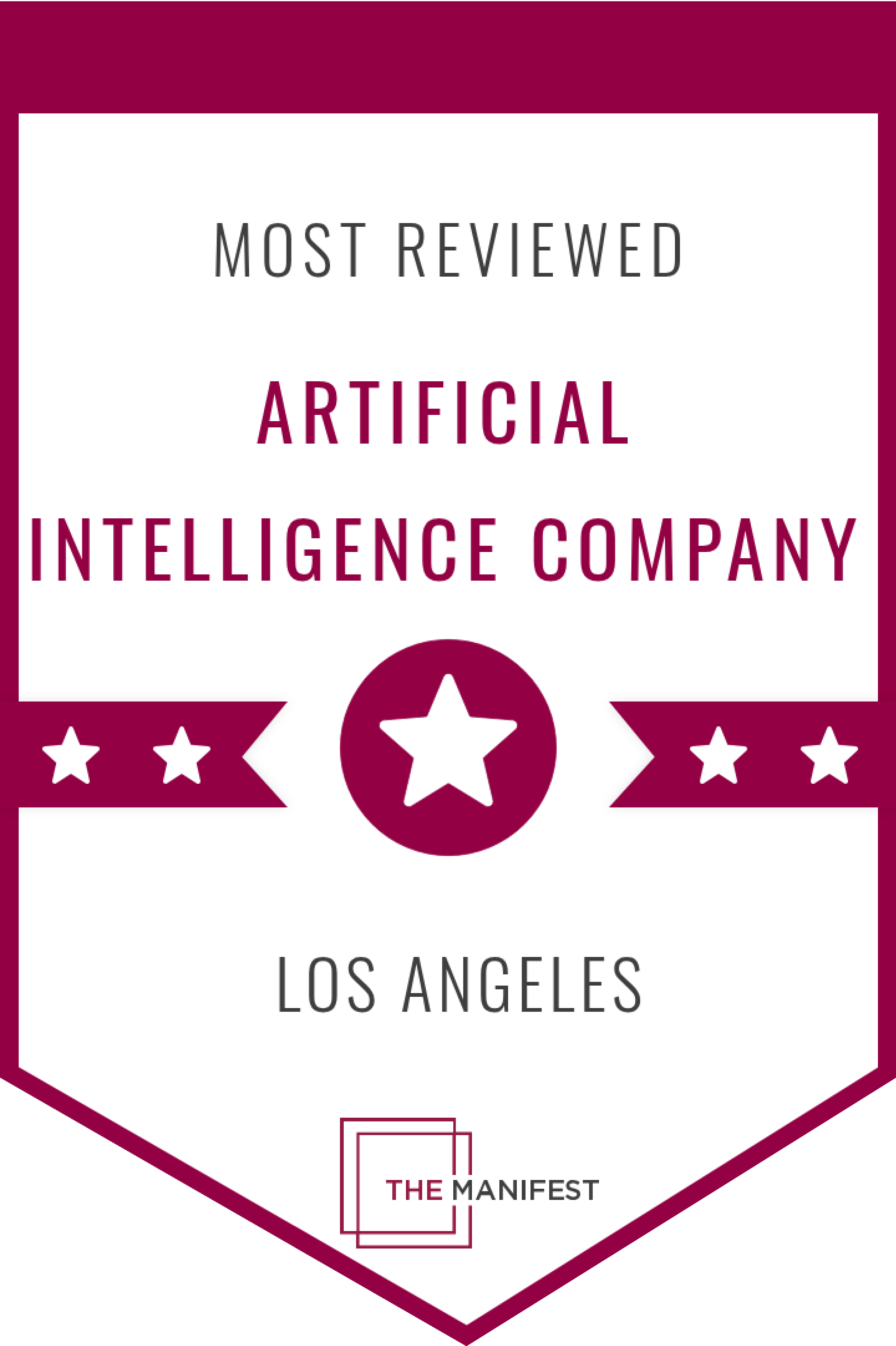 Most Reviewed Artificial Intelligence Company in Los Angeles